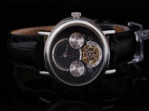 Replica Breguet Watch Automatic Black Leather Strap-Black Face Replica Breguet Watch Automatic Black Leather Strap-Black Face