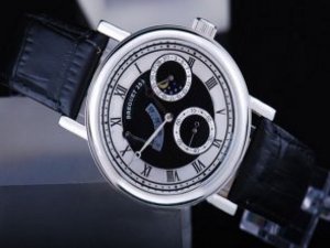 Replica Breguet Watch Automatic Black Leather Strap and Black Face Replica Breguet Watch Automatic Black Leather Strap and Black Face