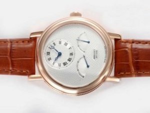 Replica Breguet Watch Classic Ref 3198 Working Flyback Function Full Rose Gold Case-White Dial Replica Breguet Watch Classic Ref 3198 Working Flyback Function Full Rose Gold Case-White Dial