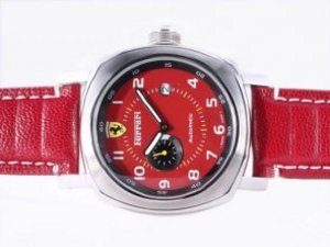 Replica Panerai Ferrari Watch Automatic Red Dial and Strap Replica Panerai Ferrari Watch Automatic Red Dial and Strap