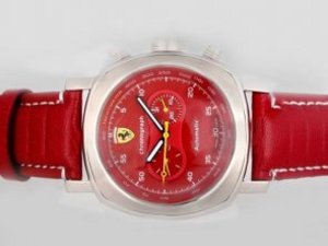 Replica Panerai Ferrari Watch Rattapante Chronograph Automatic Red Dial Replica Panerai Ferrari Watch Rattapante Chronograph Automatic Red Dial