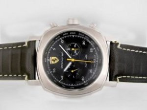Replica Panerai Ferrari Watch Rattapante Chronograph Automatic Black Dial and Strap Replica Panerai Ferrari Watch Rattapante Chronograph Automatic Black Dial and Strap