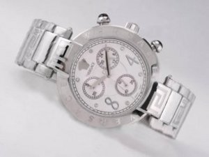 Replica Versace Watch Working Chronograph White Dial Replica Versace Watch Working Chronograph White Dial